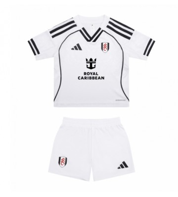 Fulham Hjemmebanetrøje Børn 2025-26 Kortærmet (+ Korte bukser)
